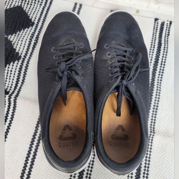 Travis Matthew Cuater Phenom Black Knit Sneakers, sz 10 - Picture 8 of 14